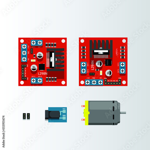 Motor Driver L298N photo