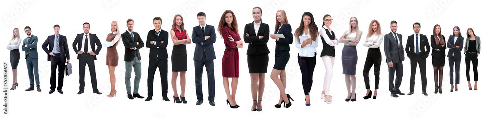 panoramic photo of a professional numerous business team panoramic photo of a professional numerous business team