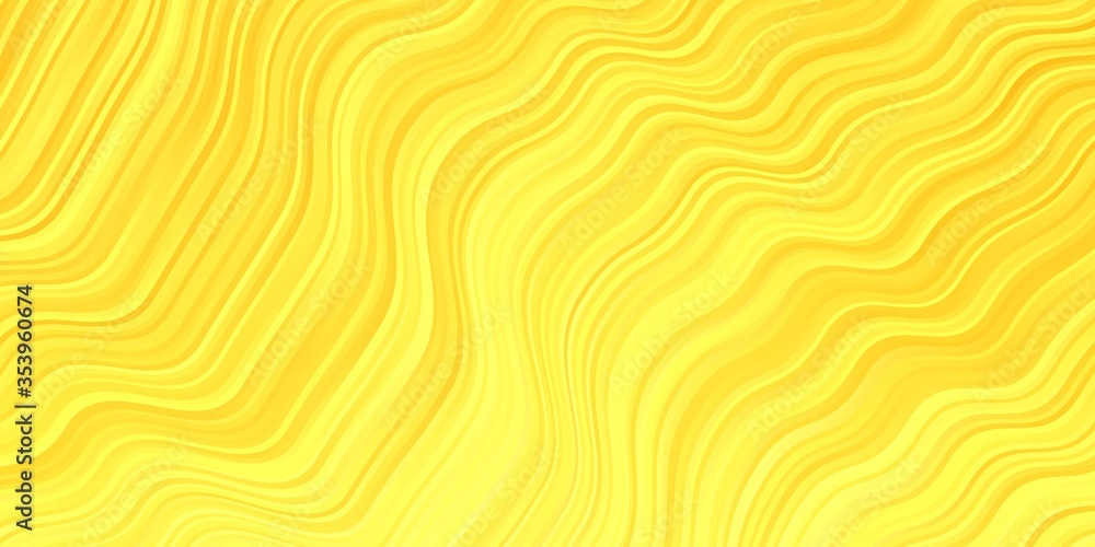 Light Yellow vector pattern with wry lines. Light Yellow vector pattern with wry lines.