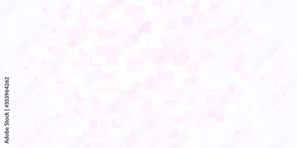 Light Pink, Yellow vector background in polygonal style. Abstract gradient illustration with colorful rectangles. Pattern for commercials, ads.