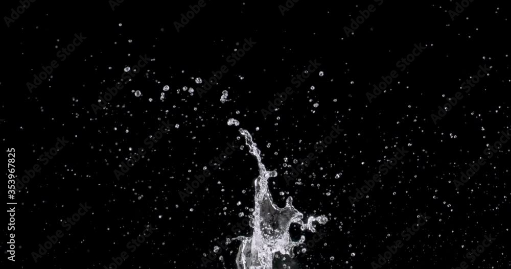 water bursting up from the bottom center of the frame. water bursting up from the bottom center of the frame.