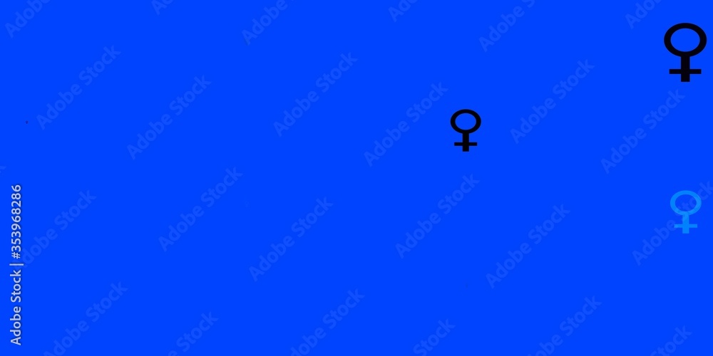 Light Pink, Blue vector template with businesswoman signs. Light Pink, Blue vector template with businesswoman signs.
