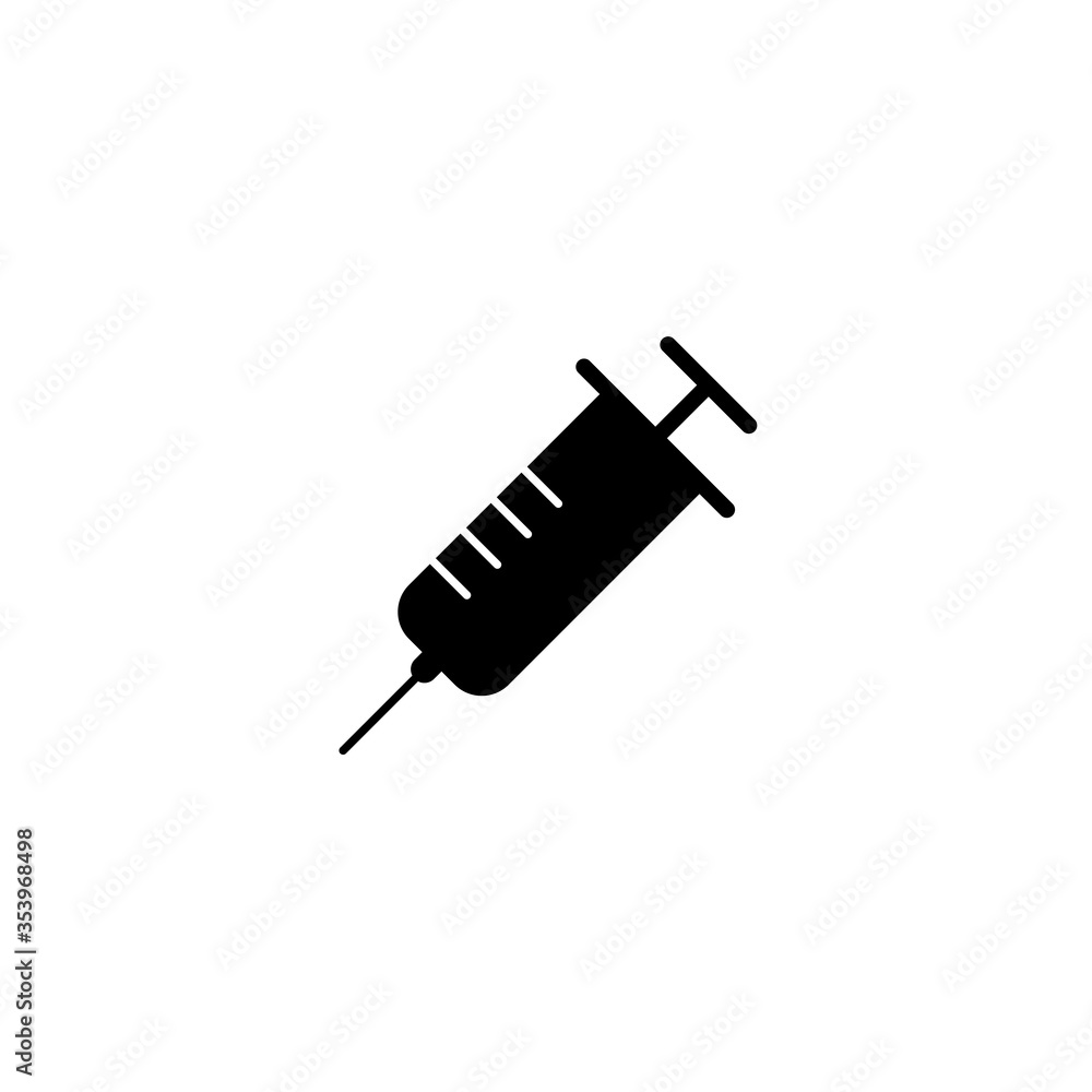 Syringe Icon Vector Design And Illustration Syringe Icon Vector Design And Illustration