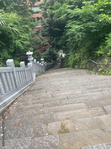 Long stairs
