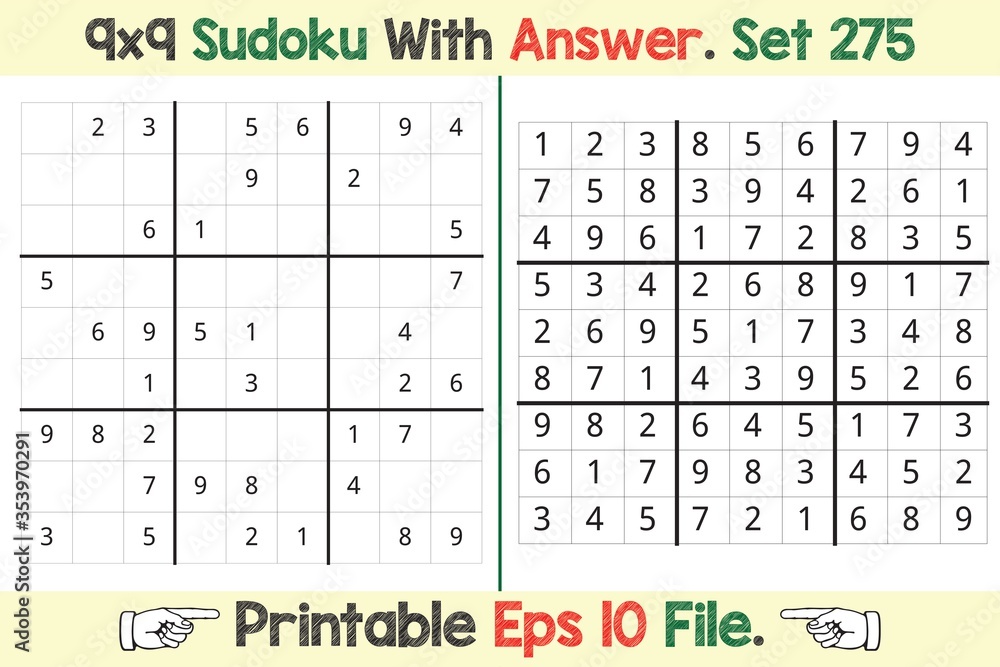 Advance Sudoku Puzzle Games Easy to Hard with Answer Advance Sudoku Puzzle Games Easy to Hard with Answer