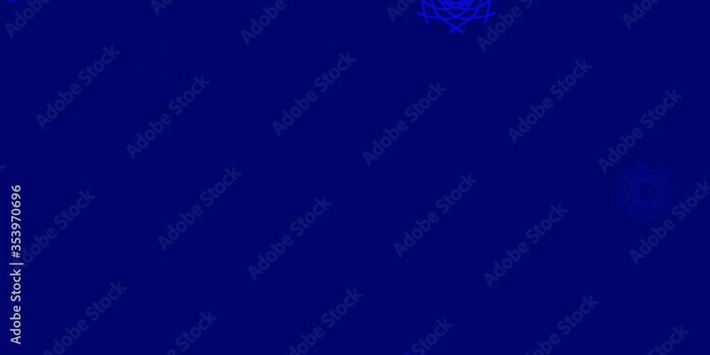 Light BLUE vector backdrop with chaotic shapes. Light BLUE vector backdrop with chaotic shapes.