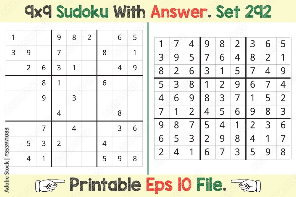 Advance Sudoku Puzzle Games Easy to Hard with Answer Advance Sudoku Puzzle Games Easy to Hard with Answer