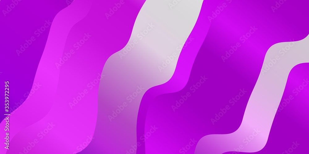 Light Pink vector layout with wry lines. Abstract illustration with bandy gradient lines. Template for your UI design. Light Pink vector layout with wry lines. Abstract illustration with bandy gradient lines. Template for your UI design.
