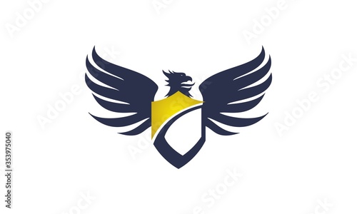 bird, flying, illustration, nature, beak, wings, wildlife, white, cartoon, yellow, fly, wild, flight, wing, shield