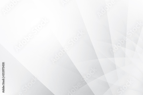 Abstract geometric white and gray color background. Vector  illustration.