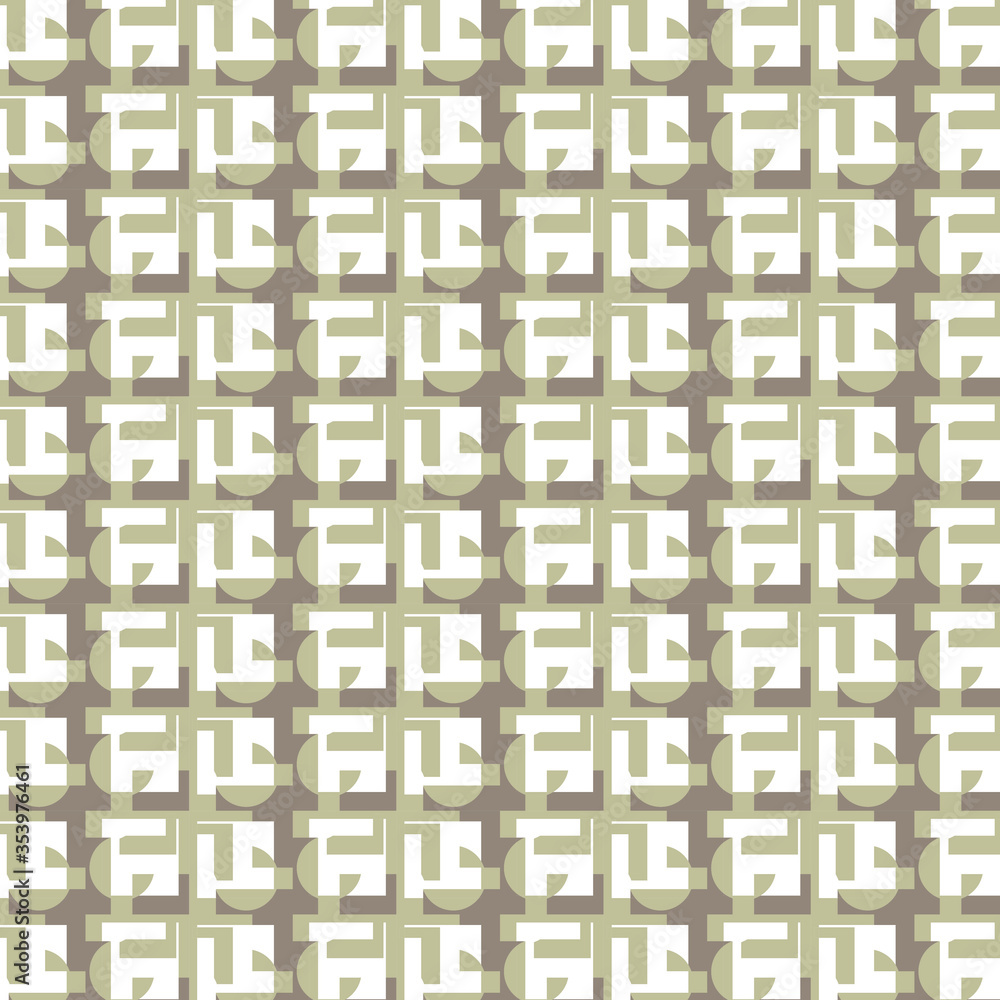 Fototapeta seamless pattern of woven basket