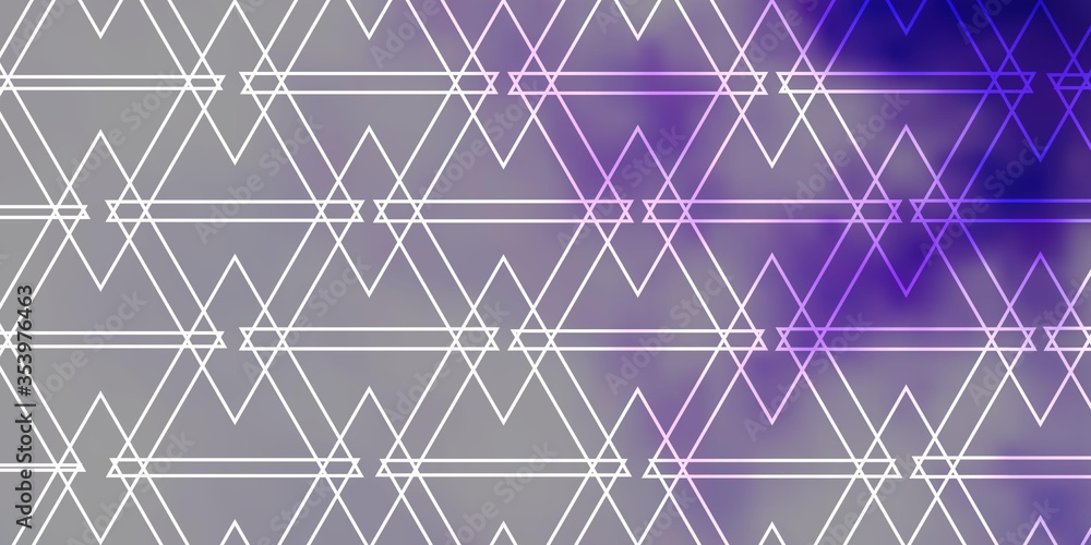 Light Purple vector background with polygonal style. Glitter abstract illustration with triangular shapes. Pattern for commercials. Light Purple vector background with polygonal style. Glitter abstract illustration with triangular shapes. Pattern for commercials.