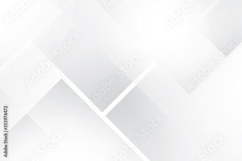Abstract geometric white and gray color background. Vector, illustration. © BK_graphic