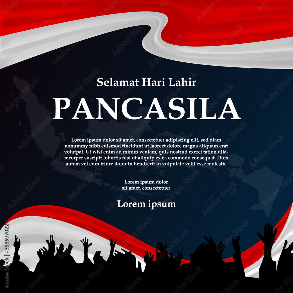 indonesian-pancasila-day-since-1-june-1945-background-color-vector