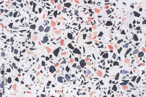 Terrazzo colorful patterns floor texture background