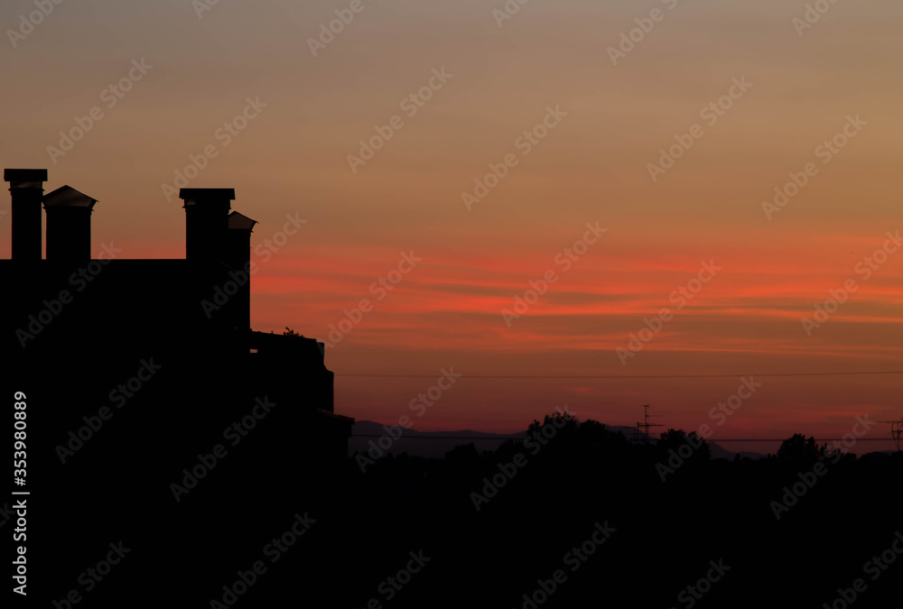Sunset in Emilia Romagna - Tramonto in Emilia Romagna