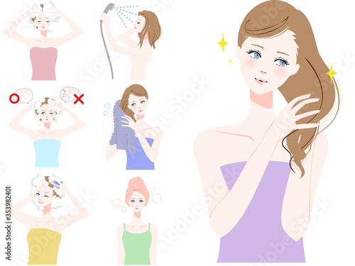 ヘアケア　女性