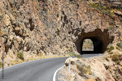 road in the montains