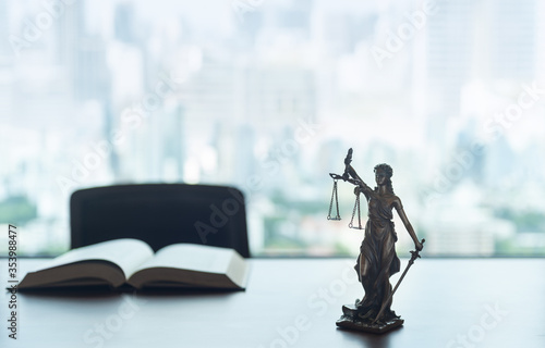 Obraz na płótnie justice law legal