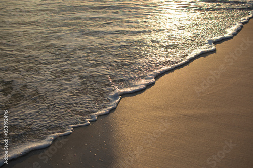Sunset light reflecion 