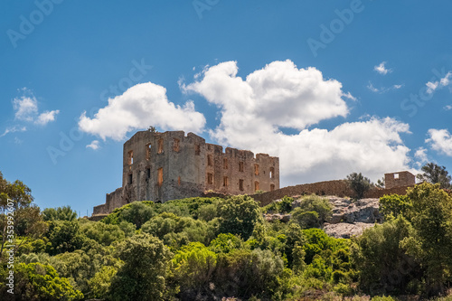 Chateau of Pierre-Napoleon Bonaparte near Calvi in Corsica