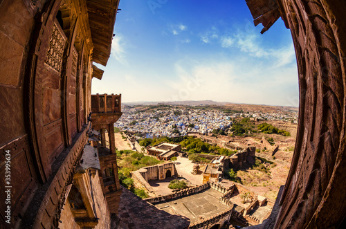 Jodhpur Blue City Bird eye view 