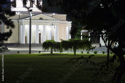 Historical buildings on the streets of Chisinau.