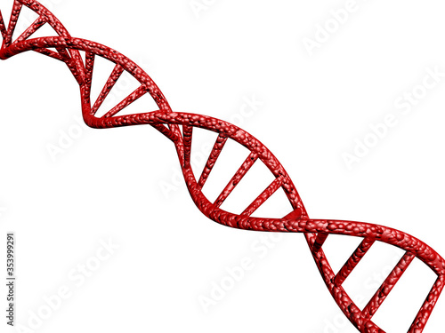 Fototapeta Naklejka Na Ścianę i Meble -  3d illustration of Medical DNA