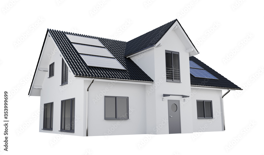 Solar Haus 3D Rendering Solar Haus 3D Rendering