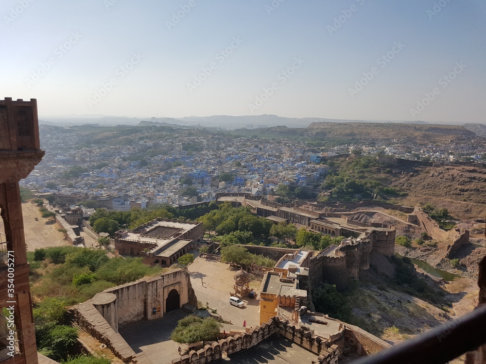 View of Jodhpur, India