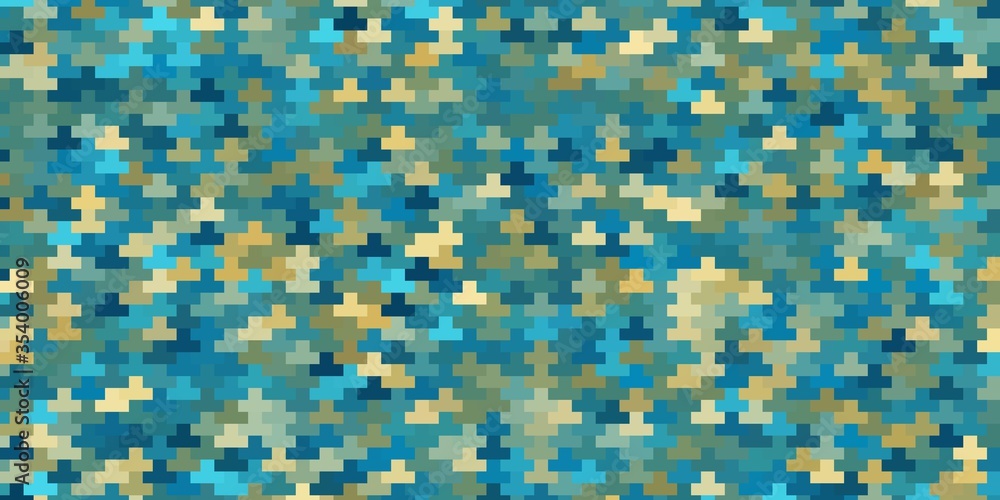 Fototapeta premium Light Blue, Yellow vector backdrop with rectangles. Modern design with rectangles in abstract style. Best design for your ad, poster, banner.