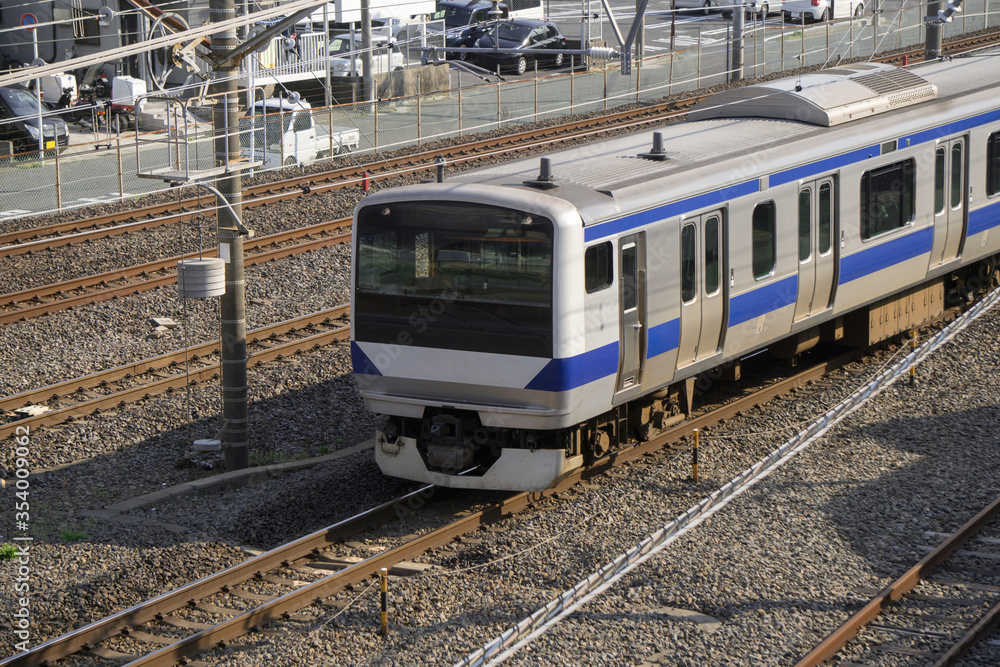 Fototapeta premium 鉄道 列車