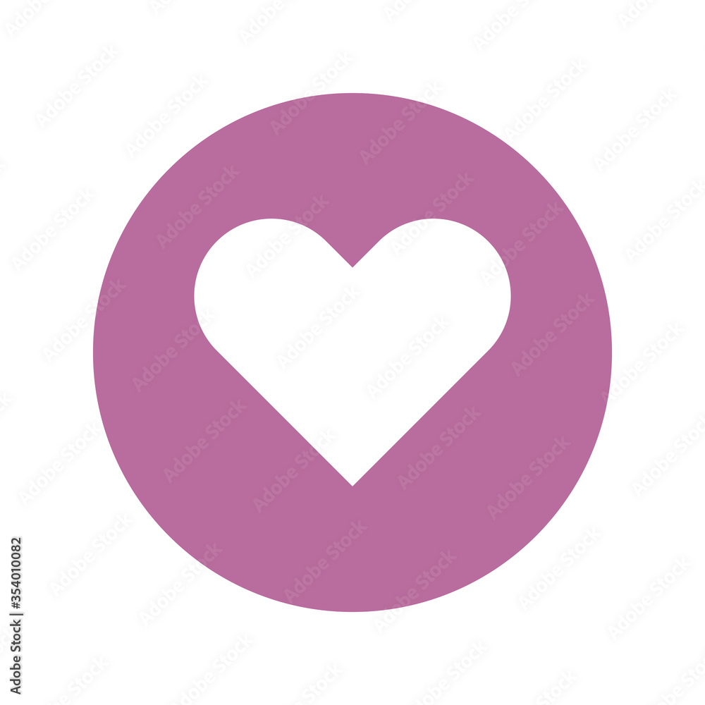 love or heart inside frame circular vector illustration design love or heart inside frame circular vector illustration design