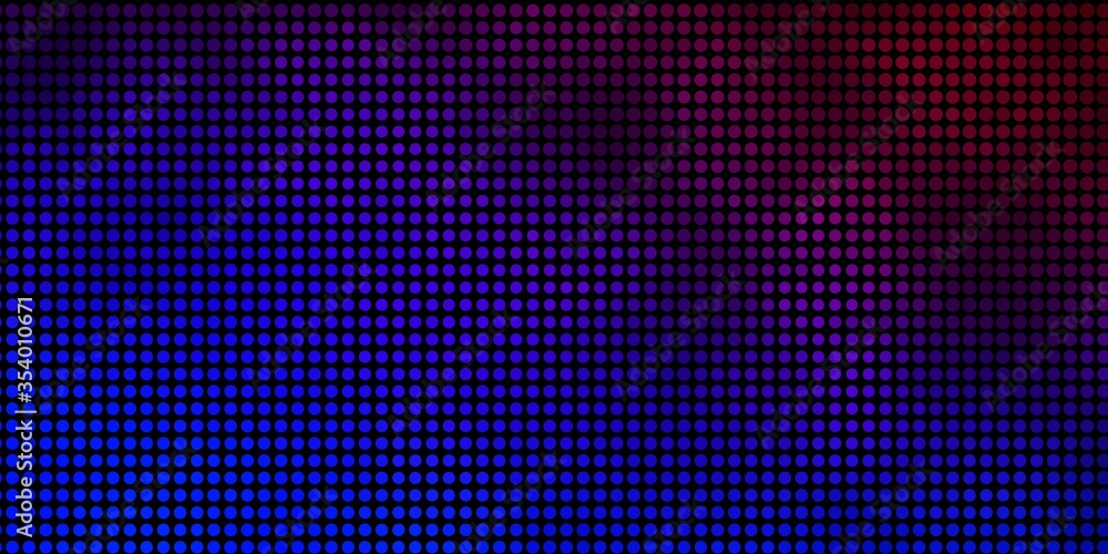 Dark Blue, Red vector background with spots. Modern abstract illustration with colorful circle shapes. Pattern for business ads. Dark Blue, Red vector background with spots. Modern abstract illustration with colorful circle shapes. Pattern for business ads.