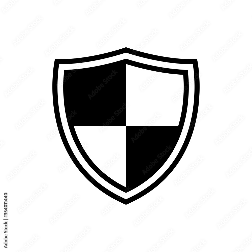 shield - security icon vector design template shield - security icon vector design template