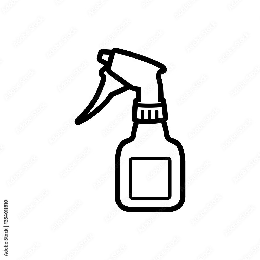 barber - spray icon vector design template barber - spray icon vector design template