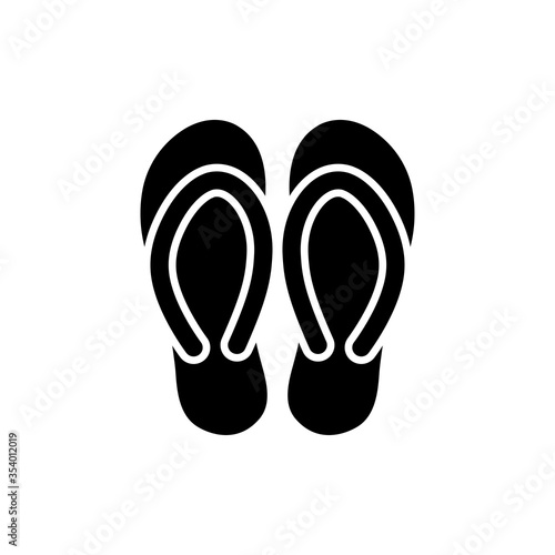 sandals icon vector design template