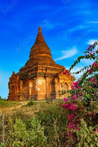 Bagan temple ruins in Myanmar  Burma