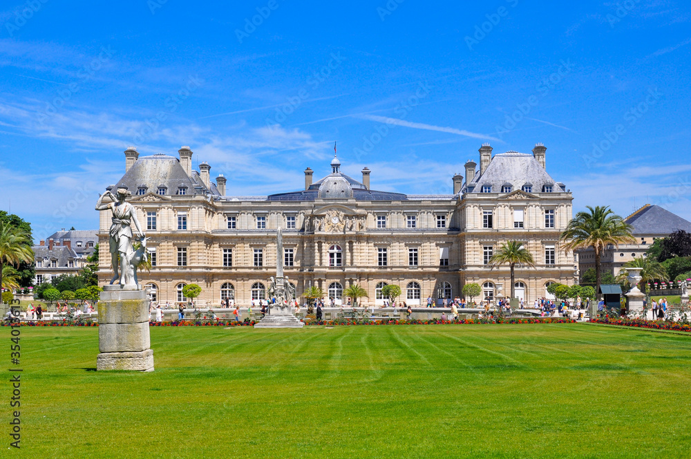 Royal palace in Paris.