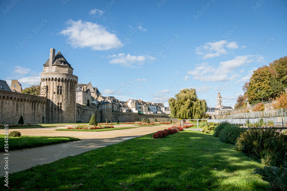 Château de l’Hermine, ermine of Vannes, city in French Brittany