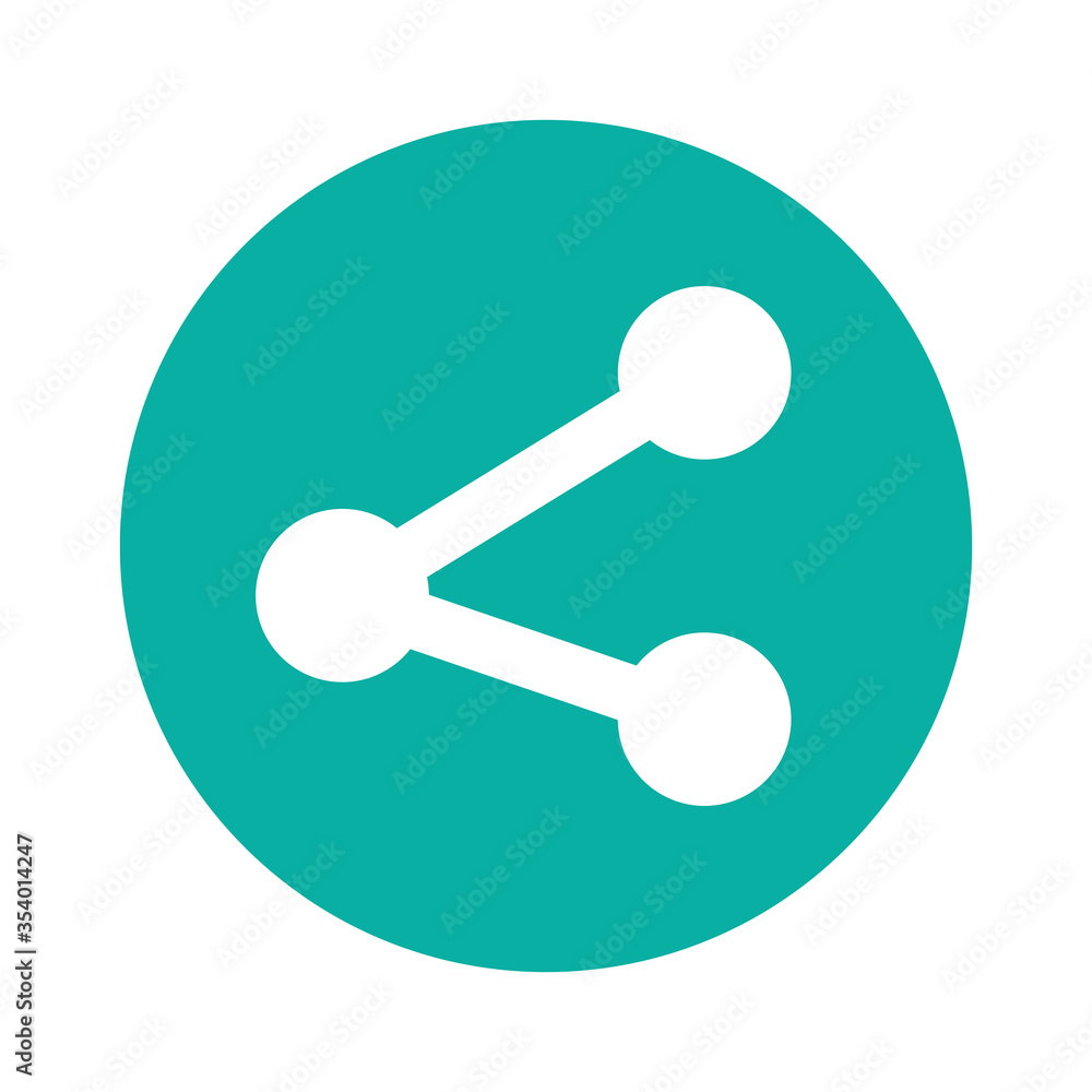 share icon , sharing, social media in frame circular vector illustration design share icon , sharing, social media in frame circular vector illustration design