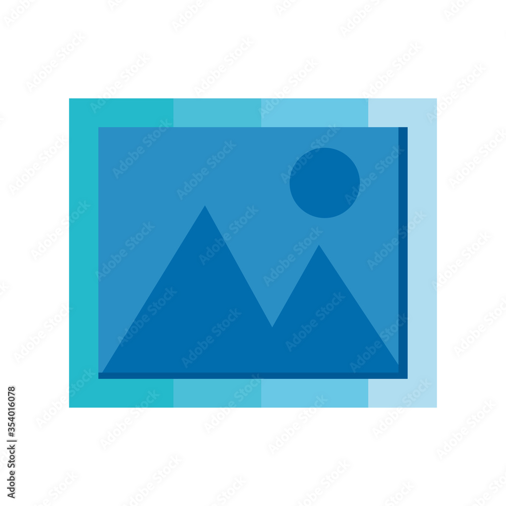image icon, picture sign on white background vector illustration design image icon, picture sign on white background vector illustration design