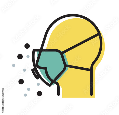 Respiratory Protective Mask - N95 - Icon