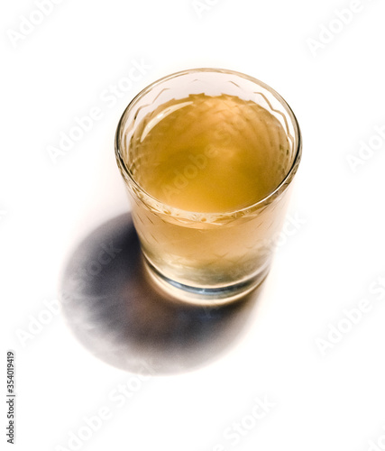 small cold party tequila shot alcohol bar drink
