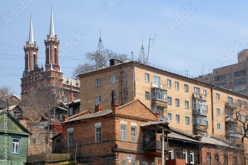 Catholic church of Virgin Mary. Vladivostok, Primorsky Krai (Primorye), Far East, Russia.