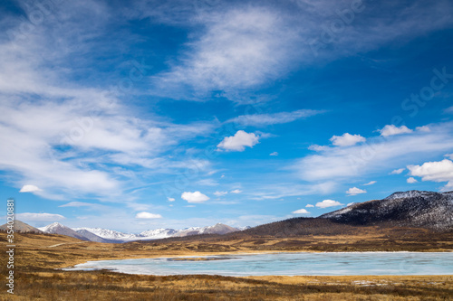 Upper reaches of the Irkut River, Lake Ilchir © savva_25
