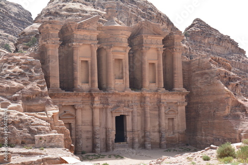 Le Monastère Site archéologique Petra Jordanie 