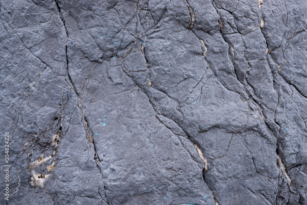 The texture of the stone