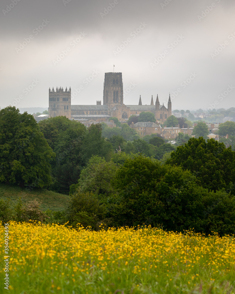 Durham Cathedral on a foggy Summer's day