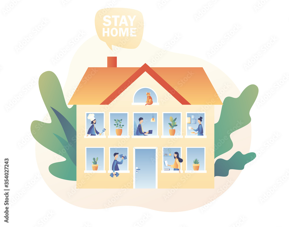 epidemics clipart house